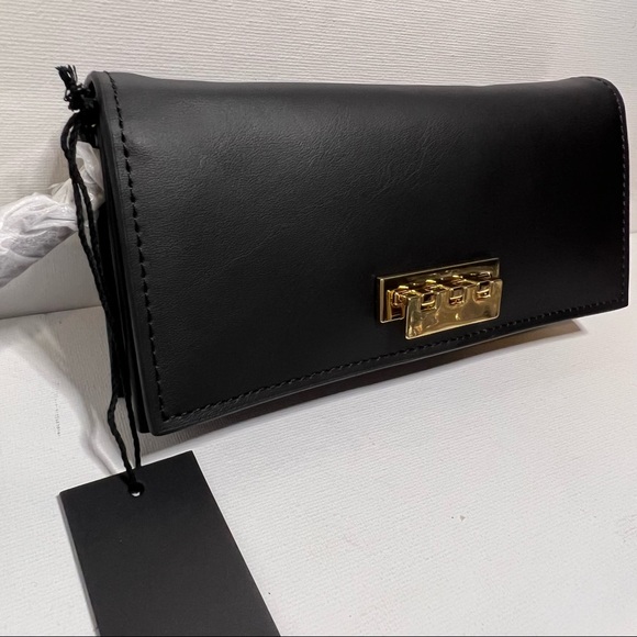 NWT ZAC Zac Posen Earthette Leather Wristlet Wallet - Picture 8 of 14